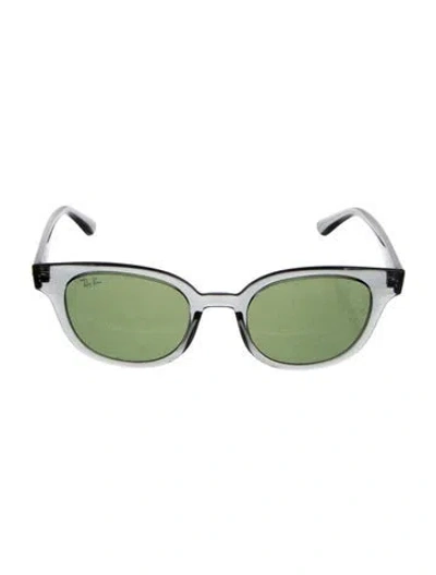 Pre-owned Ray Ban Square Tinted Sunglasses W/ Tags In Gray