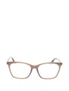 Ray Ban Square-frame Glasses In Brown