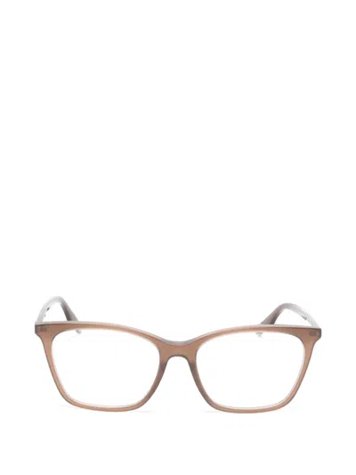 Ray Ban Square-frame Glasses In Brown