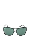Ray Ban Square-frame Sunglasses In Black