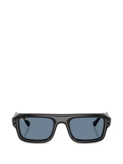 Ray Ban Square-frame Sunglasses In Black