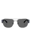 Ray Ban Square-frame Sunglasses In Silver