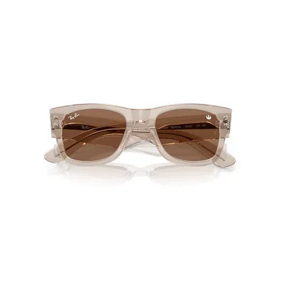 Ray Ban Ray-ban Star Wars™ – The Rebel Alliance Mega Wayfarer Sunglasses Transparent Light Brown Frame Viole