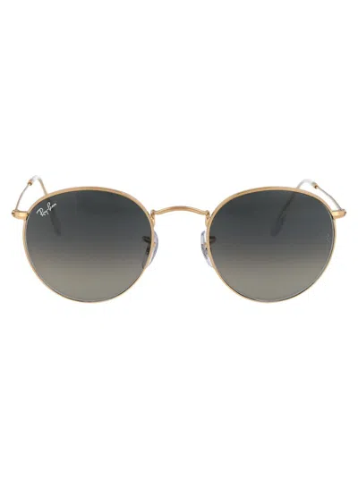 Ray Ban Ray-ban Sunglasses In 001/71 Gold