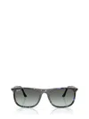 Ray Ban Womens Rb2216 Rectangle-frame Acetate Sunglasses Blue In Green