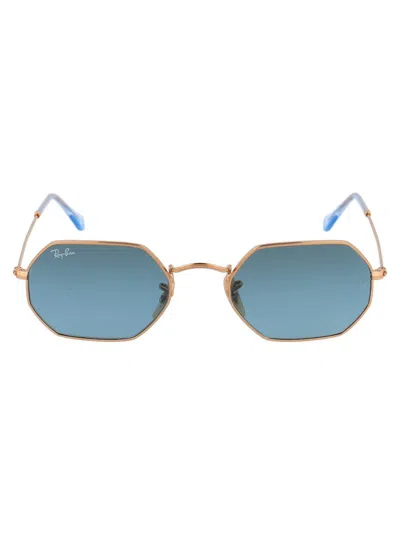 Ray Ban Ray-ban Sunglasses In 91233m Gold