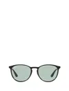 Ray Ban Round-frame Sunglasses In Black
