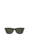 Ray Ban Womens Black Rb2140 Wayfarer Acetate Sunglasses In Black