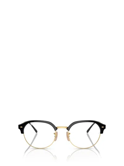 Ray Ban Ray-ban Sunglasses In Black On Gold