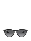 Ray Ban Ray In Black Rubber