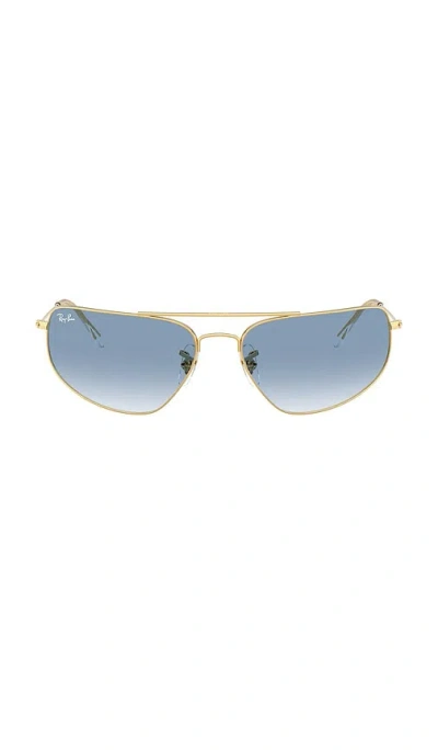 Ray Ban Sunglasses In Gold