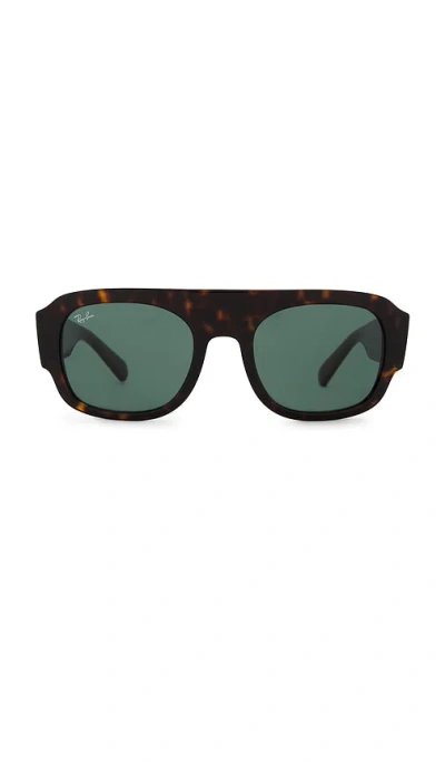 Ray Ban Sunglasses In Havana & Green
