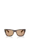 Ray Ban Womens Rb0840s Mega Wayfarer Summer Capsule Square-frame Propionate Sunglasses Brown In Brown