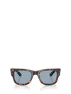 Ray Ban Womens Rb0840s Mega Wayfarer Summer Capsule Square-frame Propionate Sunglasses Brown In Neutral