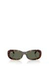 Ray Ban Ray-ban 56mm Oval Sunglasses In Brown
