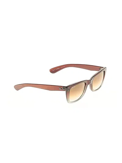 Pre-owned Ray Ban Sunglasses In Brown