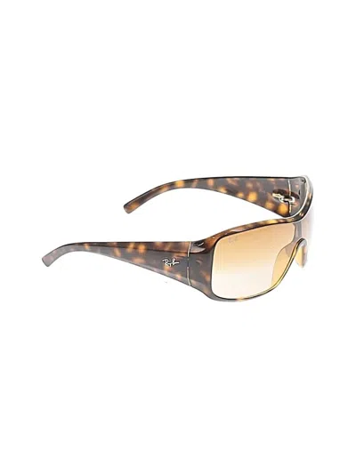 Pre-owned Ray Ban Sunglasses In Brown