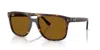 Ray Ban Unisex Polarized Sunglasses, Rb2213ch In Brown
