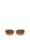 Ray Ban Ray-ban 58mm Gradient Rectangular Sunglasses In Brown