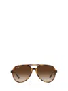 Ray Ban Rb4376 Tortoise-shell Aviator Frames In Brown