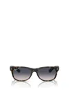 Ray Ban New Wayfarer 58mm Polarized Square Sunglasses In Brown