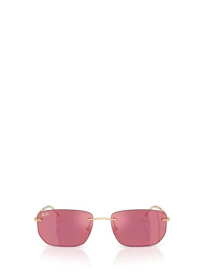 Ray Ban Ray-ban Sunglasses In Gold
