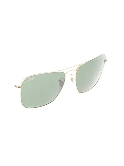 Pre-owned Ray Ban Sunglasses In Gold