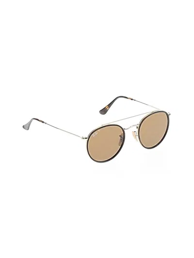 Pre-owned Ray Ban Sunglasses In Gold