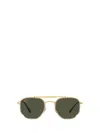 Ray Ban Ray-ban 52mm Irregular Aviator Sunglasses In Gold