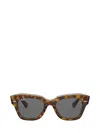 Ray Ban Ray-ban State Street Rb2186 Sunglasses In Havana On Transparent Brown