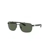 Ray Ban Rb3701 Sunglasses Green Frame Green Lenses 59-17 In Green