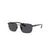 Ray Ban Ray In Dunkelrot