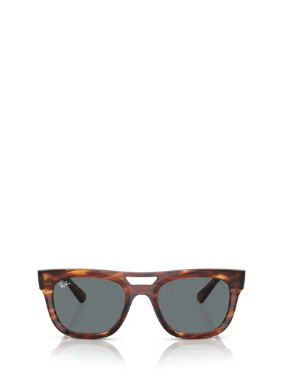 Ray Ban Ray-ban Womens Brown Rb4426 Phil Square-frame Injected Sunglasses In Brown
