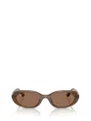 Ray Ban Rb4441d Bio-based Sunglasses Opal Brown Frame Brown Lenses 53-21 In Opal Brown