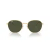 Ray Ban Ray-ban Jack 55mm Irregular Sunglasses In Oro/verde