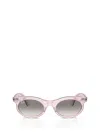 Ray Ban Unisex Sunglasses, Wayfarer Oval Change Rb2242 In Photo Waves Purple