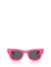 Ray Ban Wayfarer Puffer Sunglasses In Pink