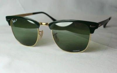 Pre-owned Ray Ban Ray-ban Sunglasses Rb 3716 9255/g4 Green - Polarized