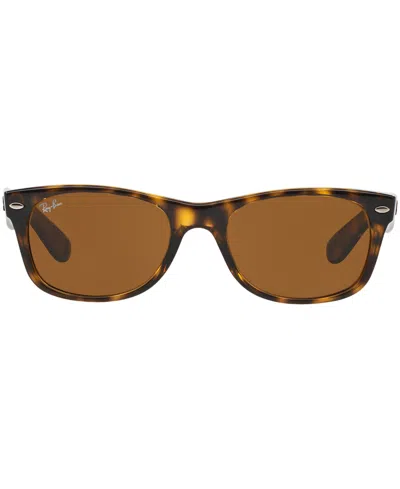 Ray Ban Sunglasses, Rb2132 New Wayfarer In Brown,brown