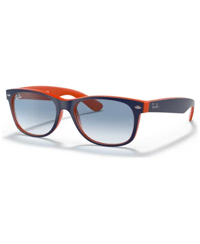 Ray Ban Sunglasses, Rb2132 New Wayfarer Gradient In Orange,blue Gradient