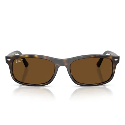 RAY BAN RAY BAN SUNGLASSES RB2224 710/57 BROWN/BROWN UNISEX POLARIZED