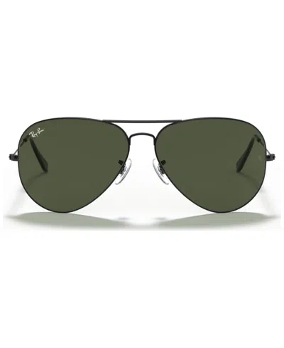 Ray Ban Sunglasses, Rb3026 Aviator Large In Gold,green