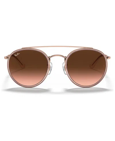 RAY BAN SUNGLASSES, RB3647N ROUND DOUBLE BRIDGE