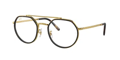 Pre-owned Ray Ban Ray-ban Sunglasses Rb3765 9196/gi Gold/clear Photochromic Brown 53mm