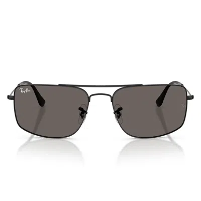 Ray Ban Sunglasses Rb3779 002/b1 Explorer 3 Black/dark Gray Unisex