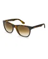Ray Ban Rb4184 Sunglasses Tortoise Frame Brown Lenses 54-17 In Brown,brown