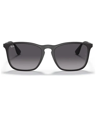Ray Ban Sunglasses, Rb4187 Chris In Black,grey