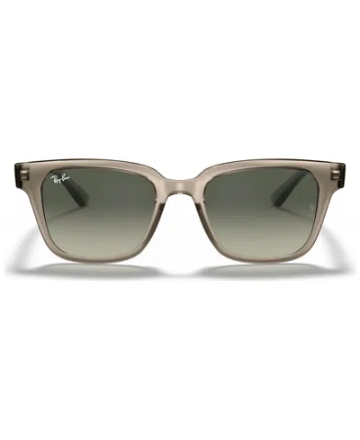 Ray Ban Sunglasses, Rb4323 51 In Trasparent Grey,grey Gradient Dark Grey