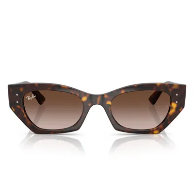 Ray Ban Sunglasses Rb4430 135913 Zena Brown/brown Unisex