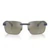 Ray Ban Square-frame Sunglasses In Gray
